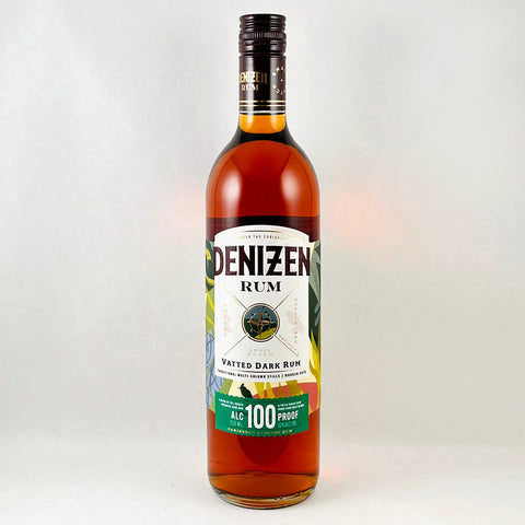 Denizen Vatted Dark Rum 100 Proof
