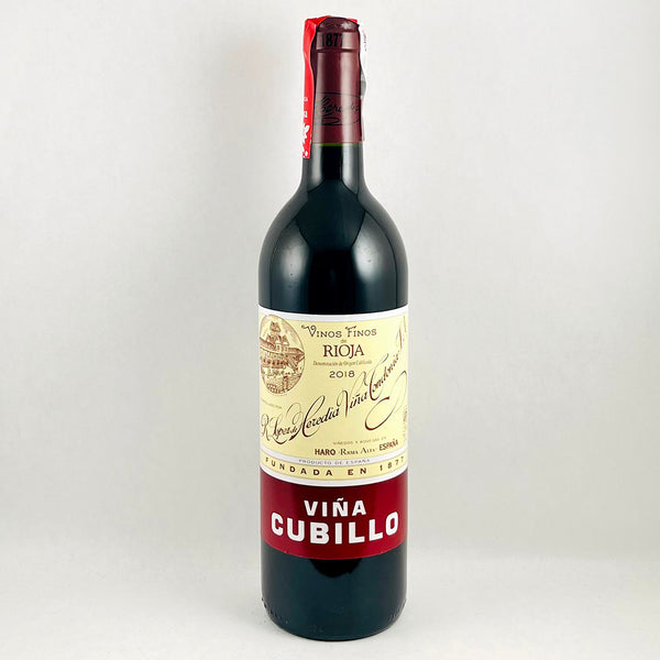 Lopez de Heredia Rioja "Cubillo" 2018