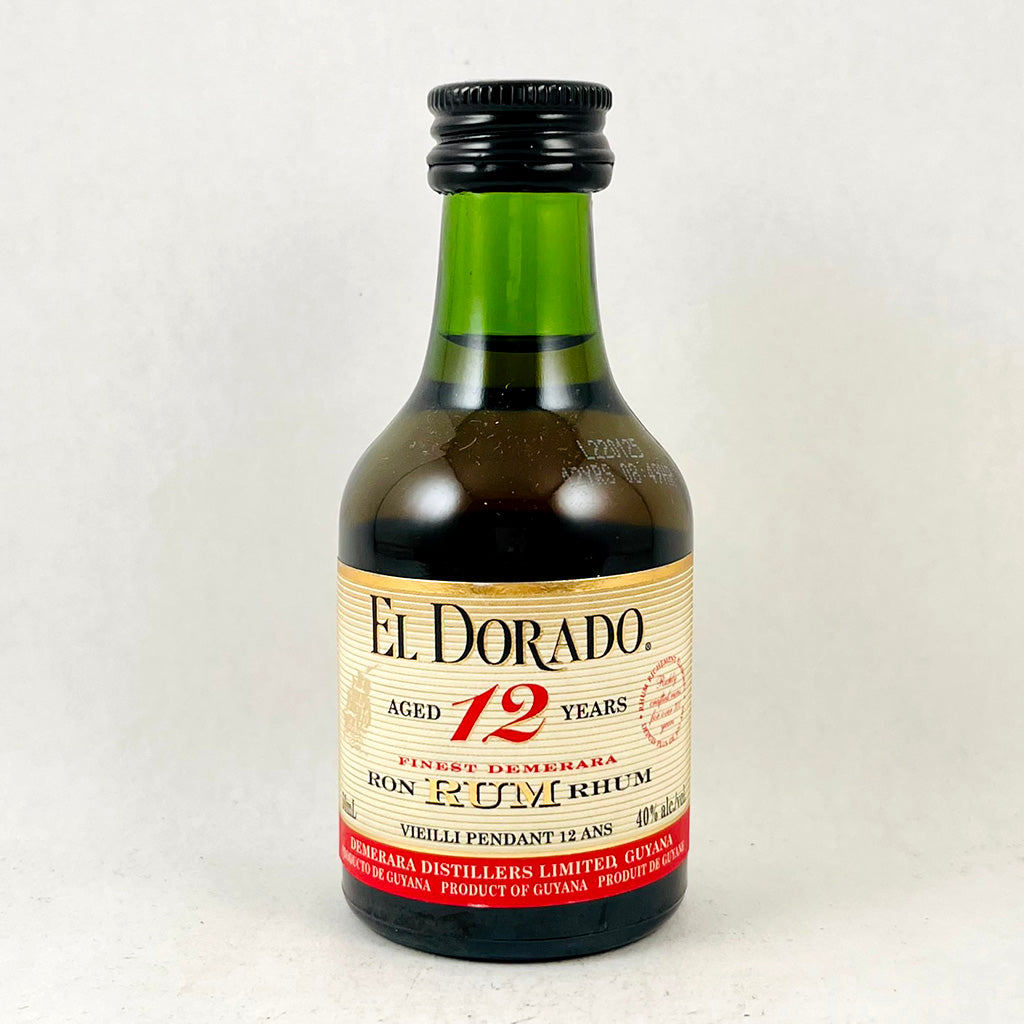 El Dorado 12 Yr Demerara Rum 50ml