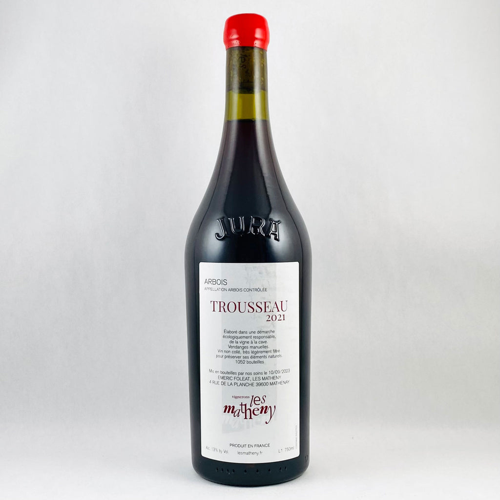 Les Matheny Arbois Trousseau 2021
