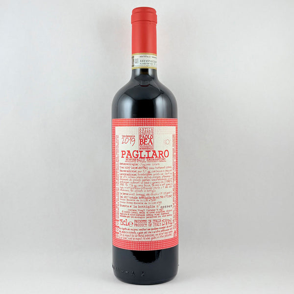 Paolo Bea Sagrantino Pagliaro 2019
