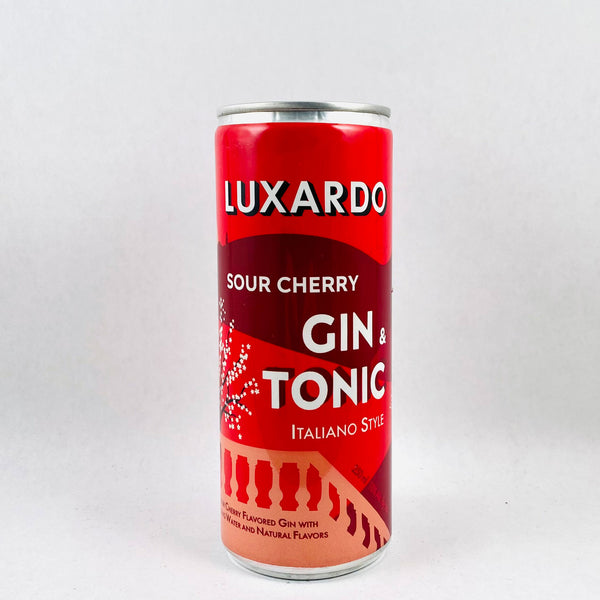 Luxardo Sour Cherry Gin & Tonic Can