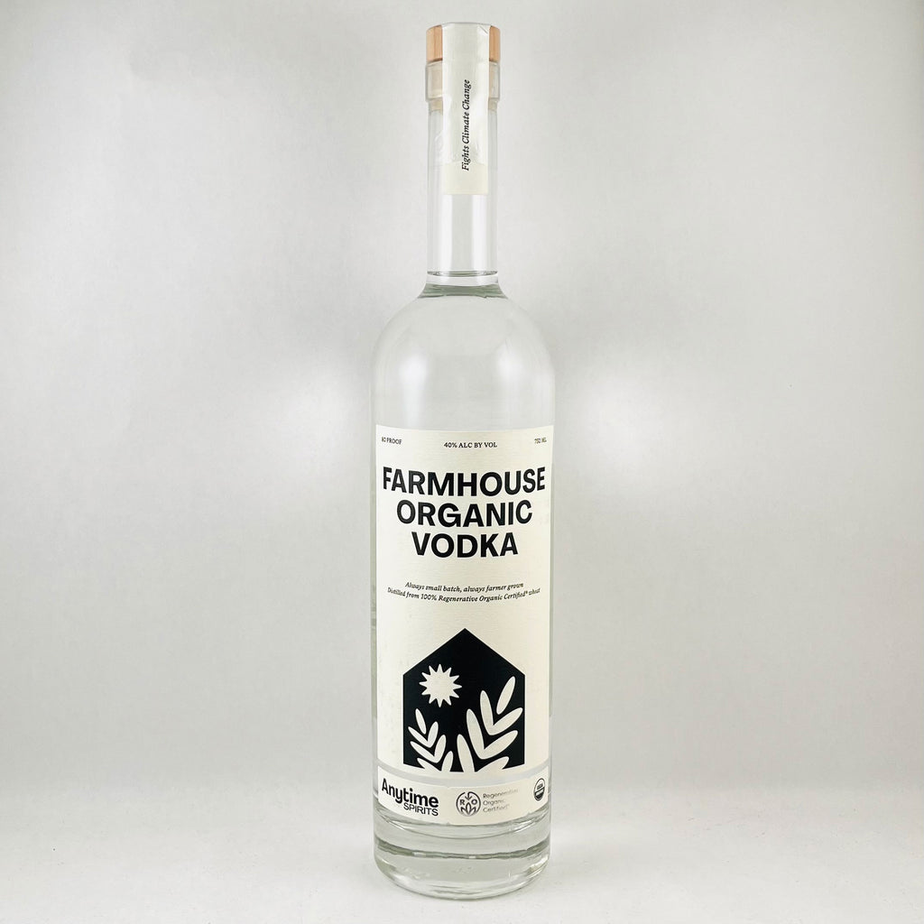 Anytime Spirits Farmhouse Organic Vodka