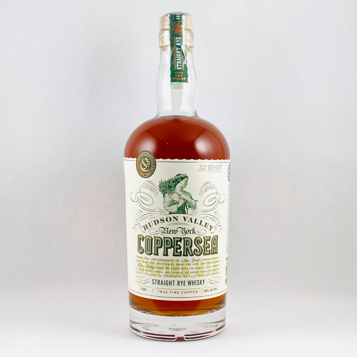Copper Sea Rye Coppersea Empire Straight Rye Whiskey– Slope Cellars