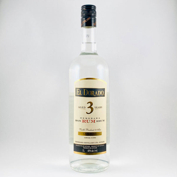 El Dorado 3 Year Cask Aged White Rum 1L