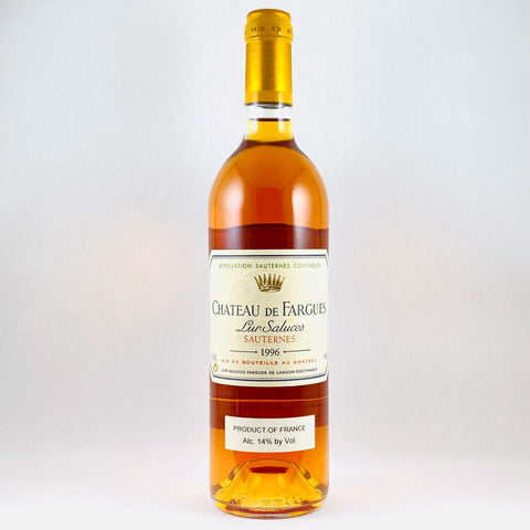 Chateau de Fargues Sauternes 1996 750ml