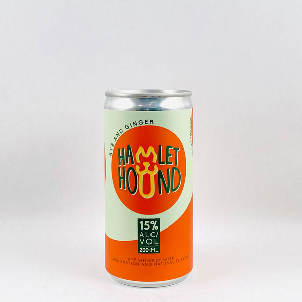 Hamlet Hound Rye & Ginger 200ml Can