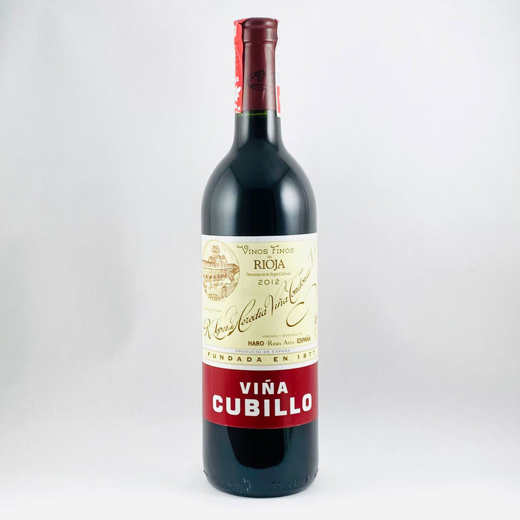 Lopez de Heredia Rioja "Cubillo" 2012