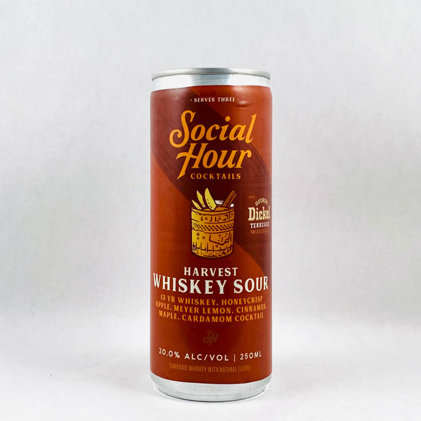 Social Hour Harvest Whiskey Sour 250ml