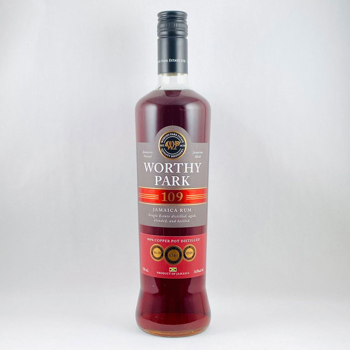 Worthy Park Jamaica Rum 109 Proof Slope Cellars